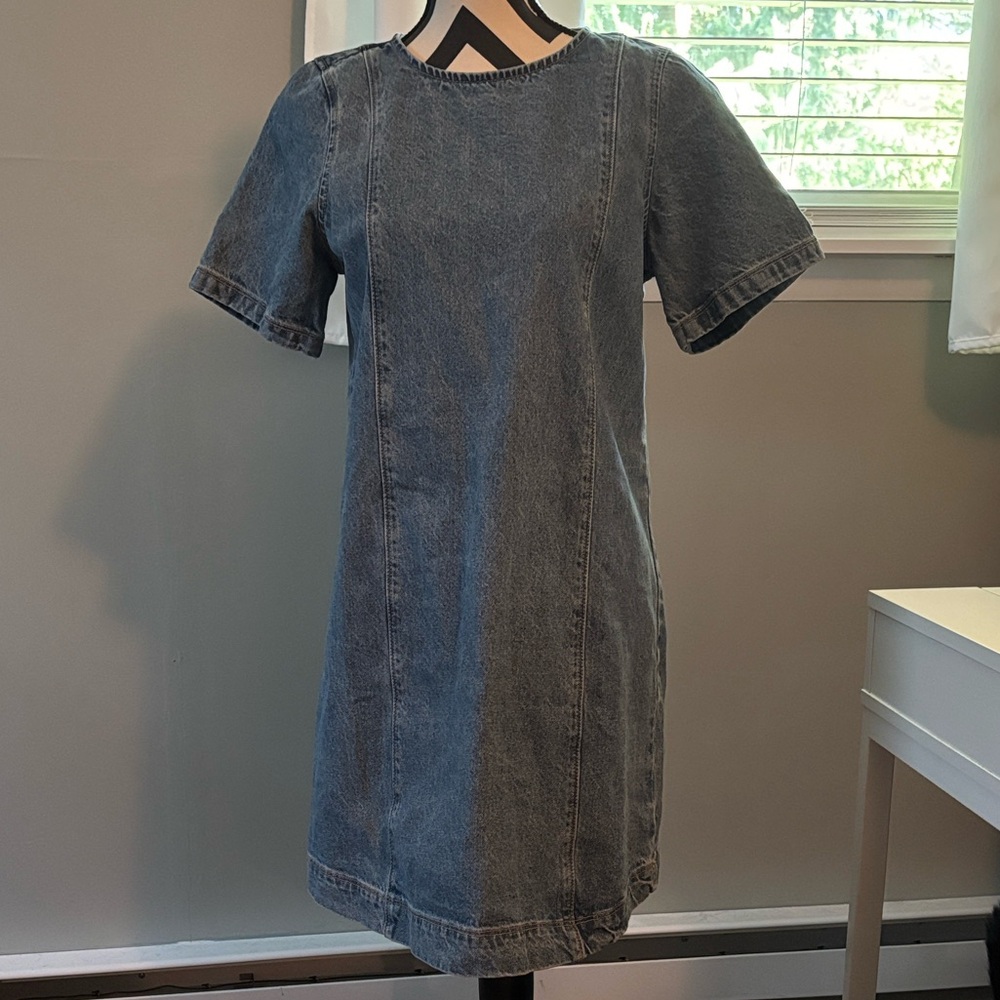 Old Navy Denim Mini Dress- Size Medium